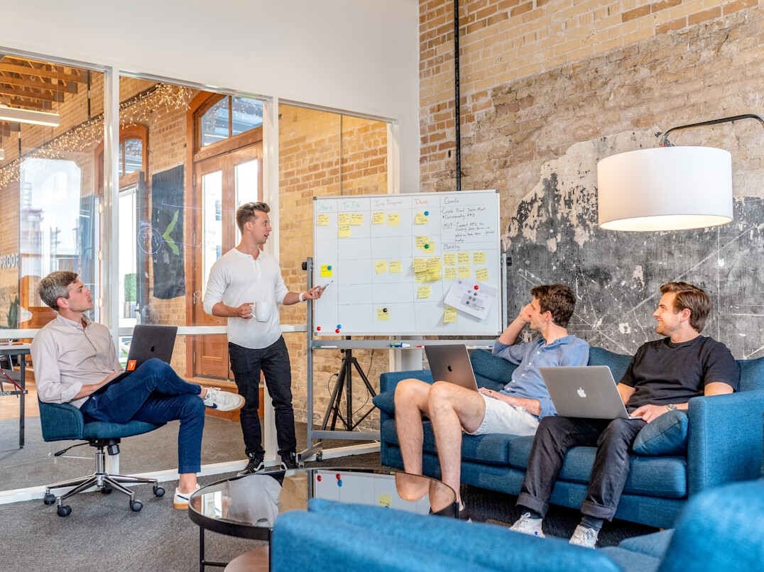 corporate team meeting